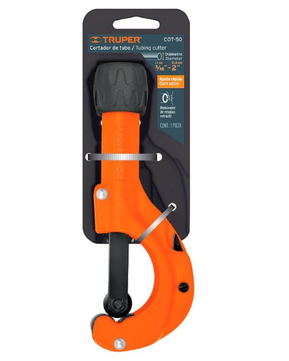 CORTADOR DE TUBO DE COBRE HASTA 2" (50MM) TRUPER