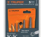 JUEGO EXTRACTORES DE TORNILLOS 5 PIEZAS TRUPER