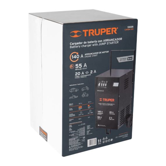 CARGADOR DE 140A PARA BATER?AS DE 12V TRUPPER