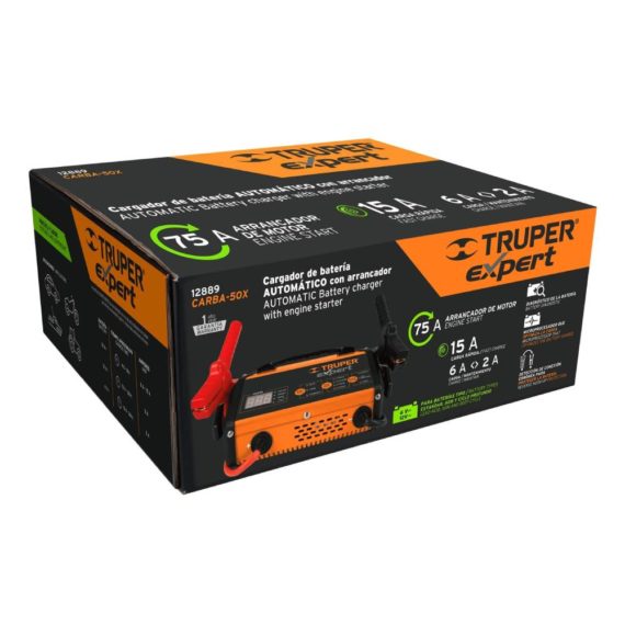 CARGADOR DE 50A PARA BATER?AS DE 6 Y 12V TRUPPER