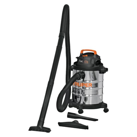 ASPIRADORA EN ACERO INOXIDABLE DE SOLIDOS Y LIQUIDOS 5 gal TRUPPER