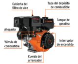 MOTOR A GASOLINA 9HP. TRUPER