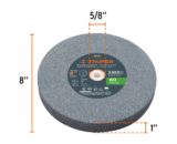 ESMERIL DE BANCO DE 8" DE 3/4 HP. TRUPER