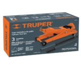 GATO HIDRAULICO PROFESIONAL DE PATIN 3 TON. ELEVACION NRAPIDA. TRUPER