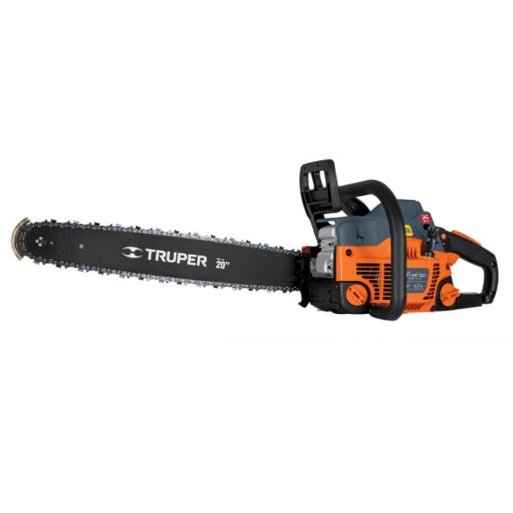 MOTOSIERRA 51CC GASOLINA CON BARRA DE 20". TRUPER