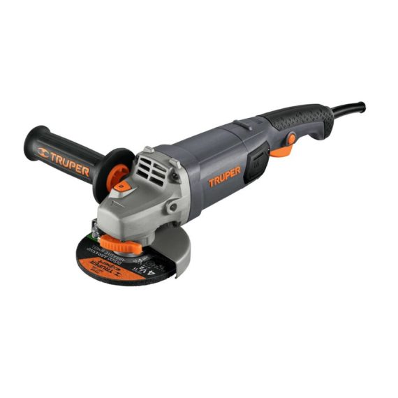 ESMERILADORA ANGULAR 4-1/2" 1250W INDUSTRIAL. TRUPER
